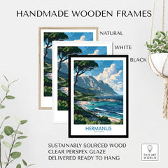 Hermanus South Africa Travel Poster-This Art World
