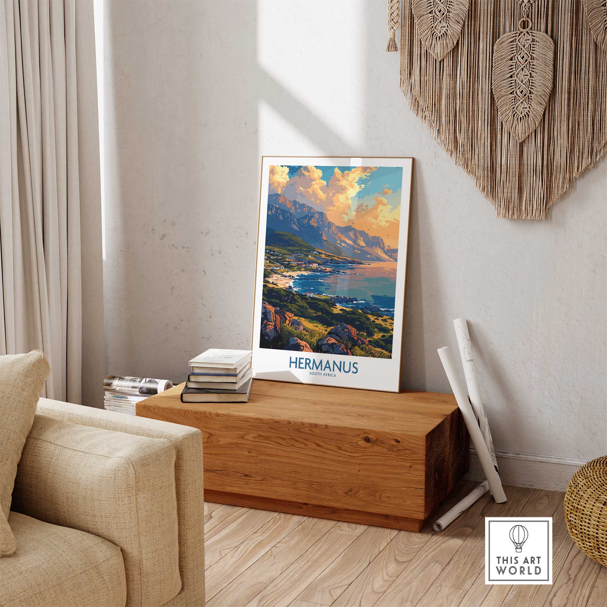 Hermanus Travel Poster-This Art World