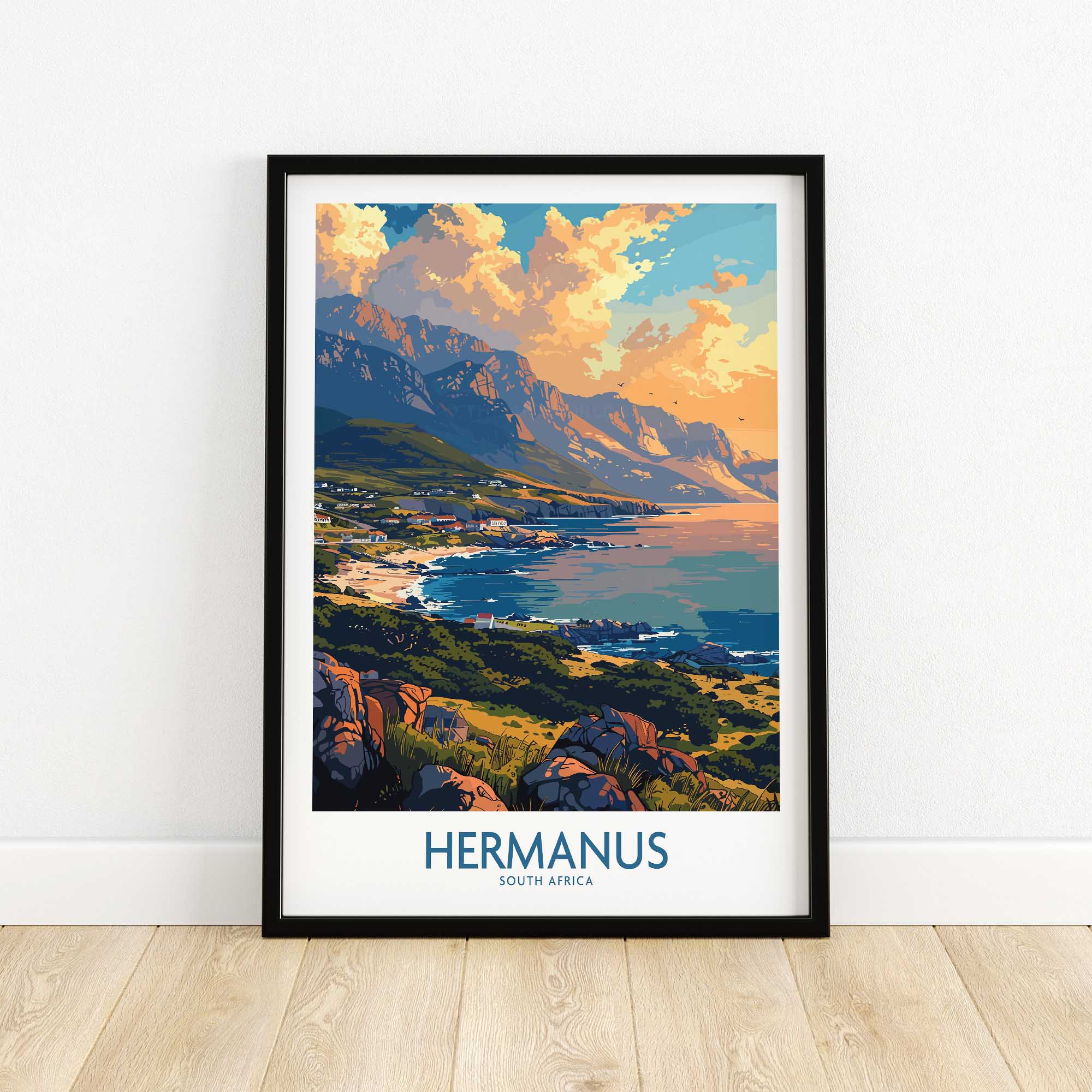 Hermanus Travel Poster-This Art World