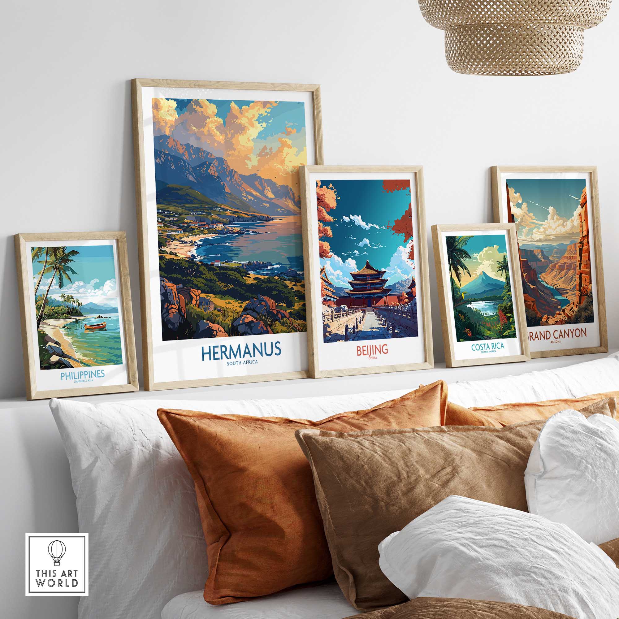 Hermanus Travel Poster-This Art World