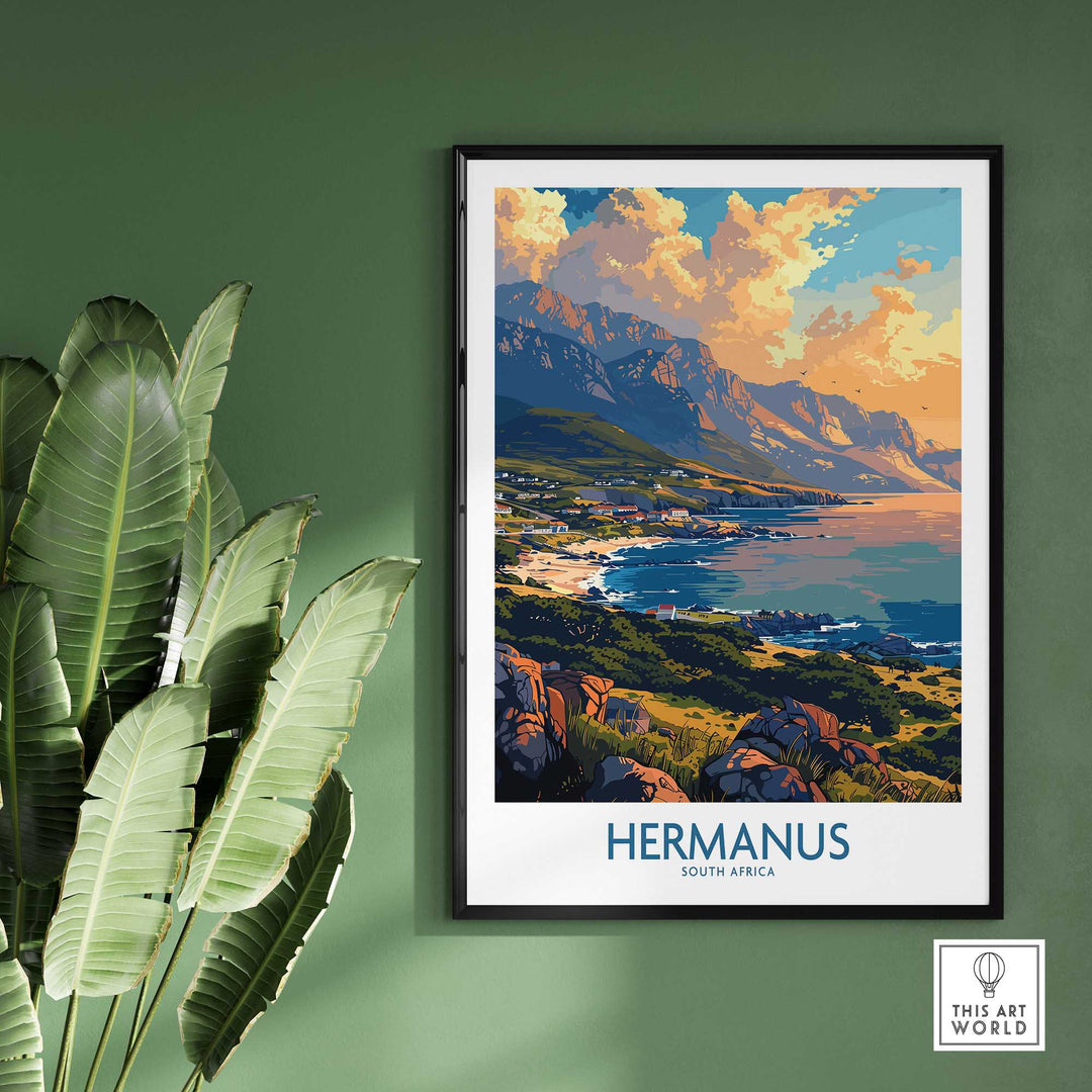 Hermanus Travel Poster-This Art World