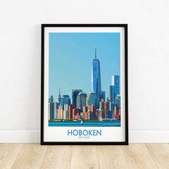 Hoboken New Jersey Poster-This Art World