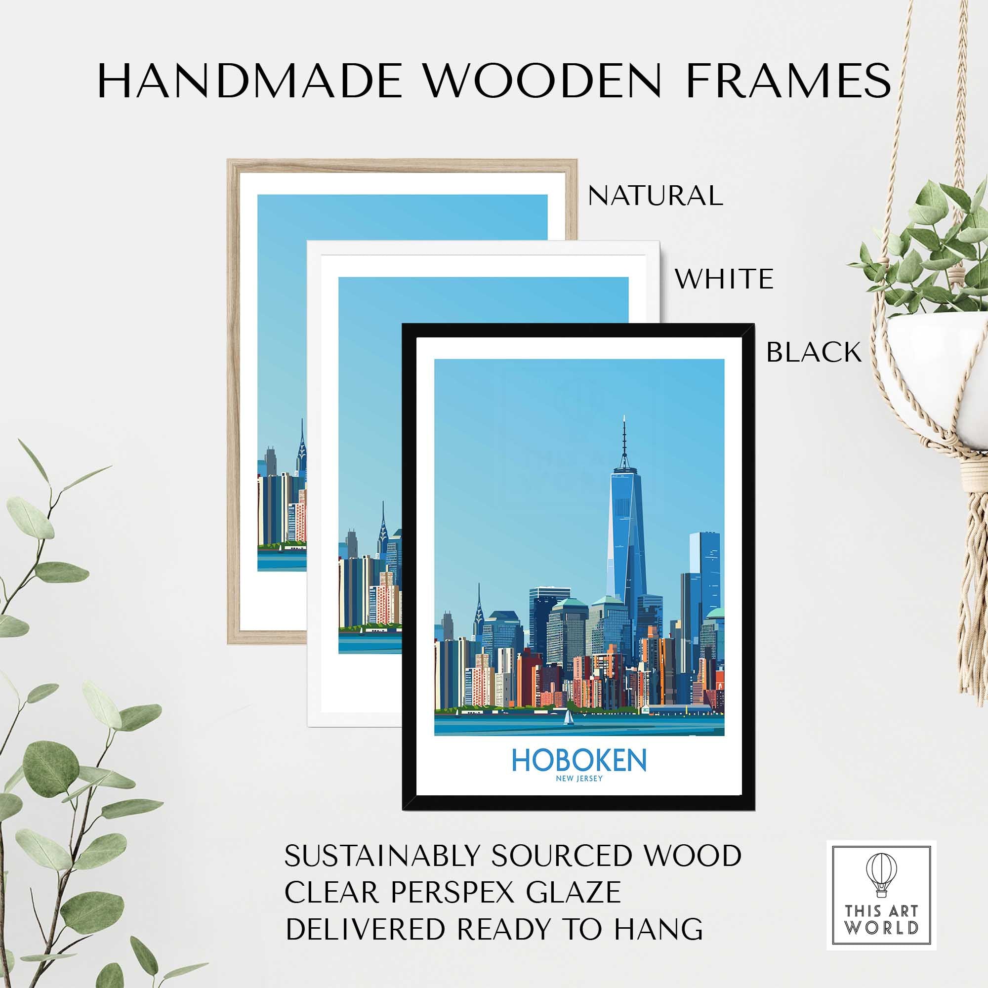 Hoboken New Jersey Poster-This Art World
