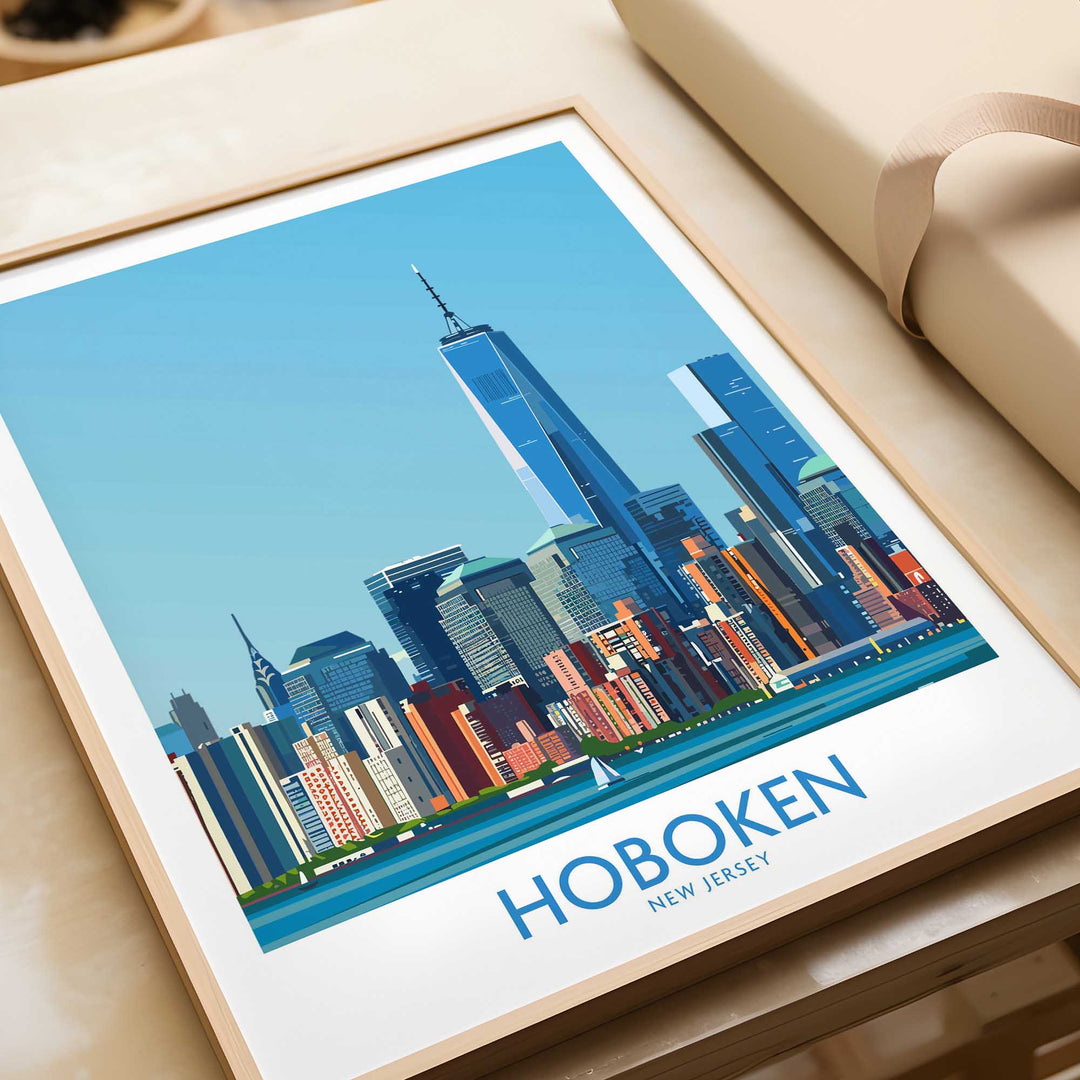 Hoboken New Jersey Poster-This Art World