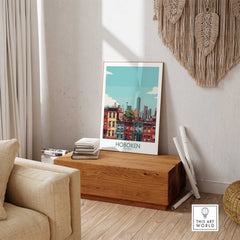 Hoboken NJ Poster-This Art World