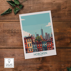 Hoboken NJ Poster-This Art World