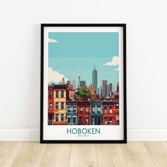 Hoboken NJ Poster-This Art World