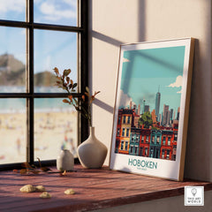 Hoboken NJ Poster-This Art World
