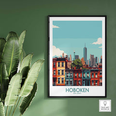 Hoboken NJ Poster-This Art World