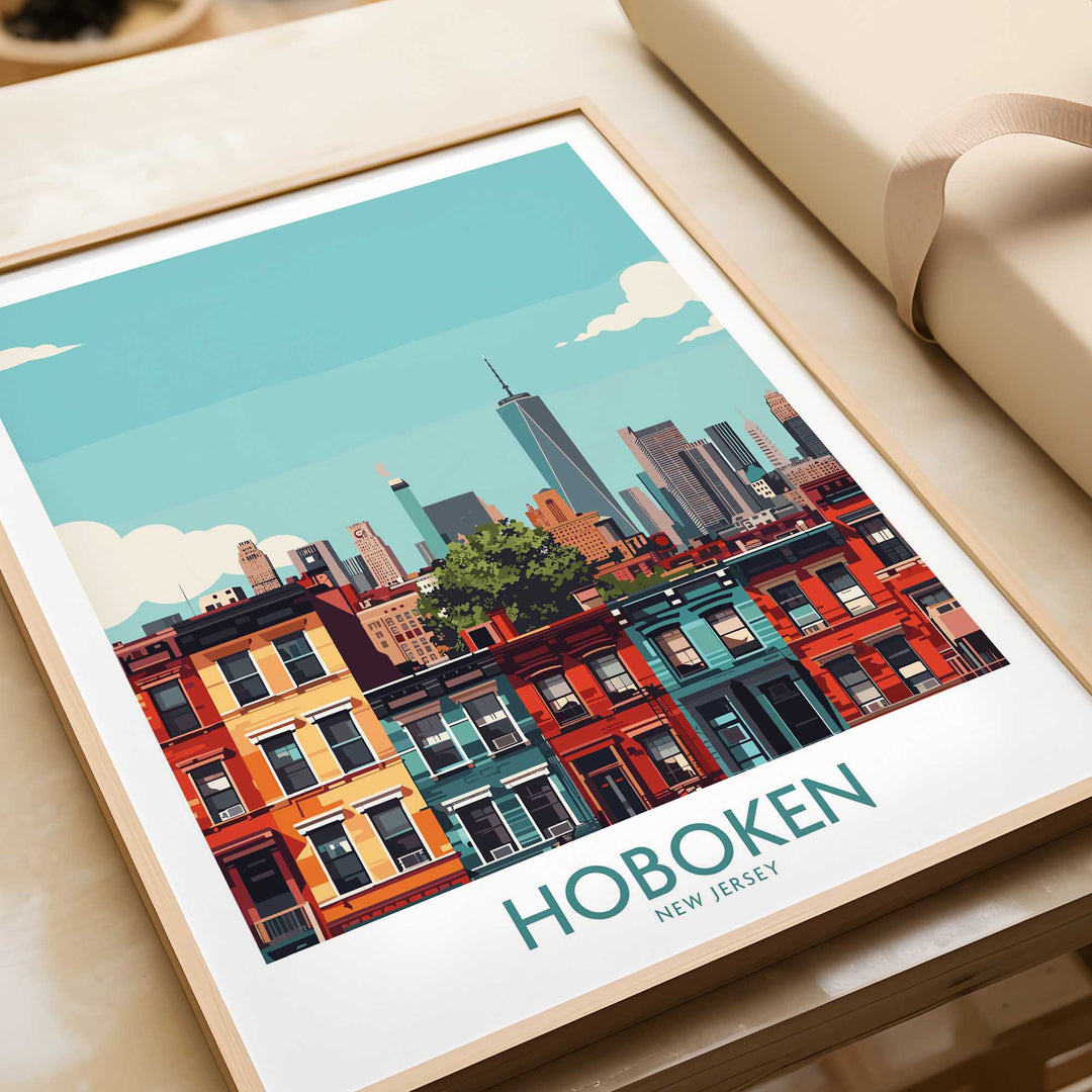 Hoboken NJ Poster-This Art World
