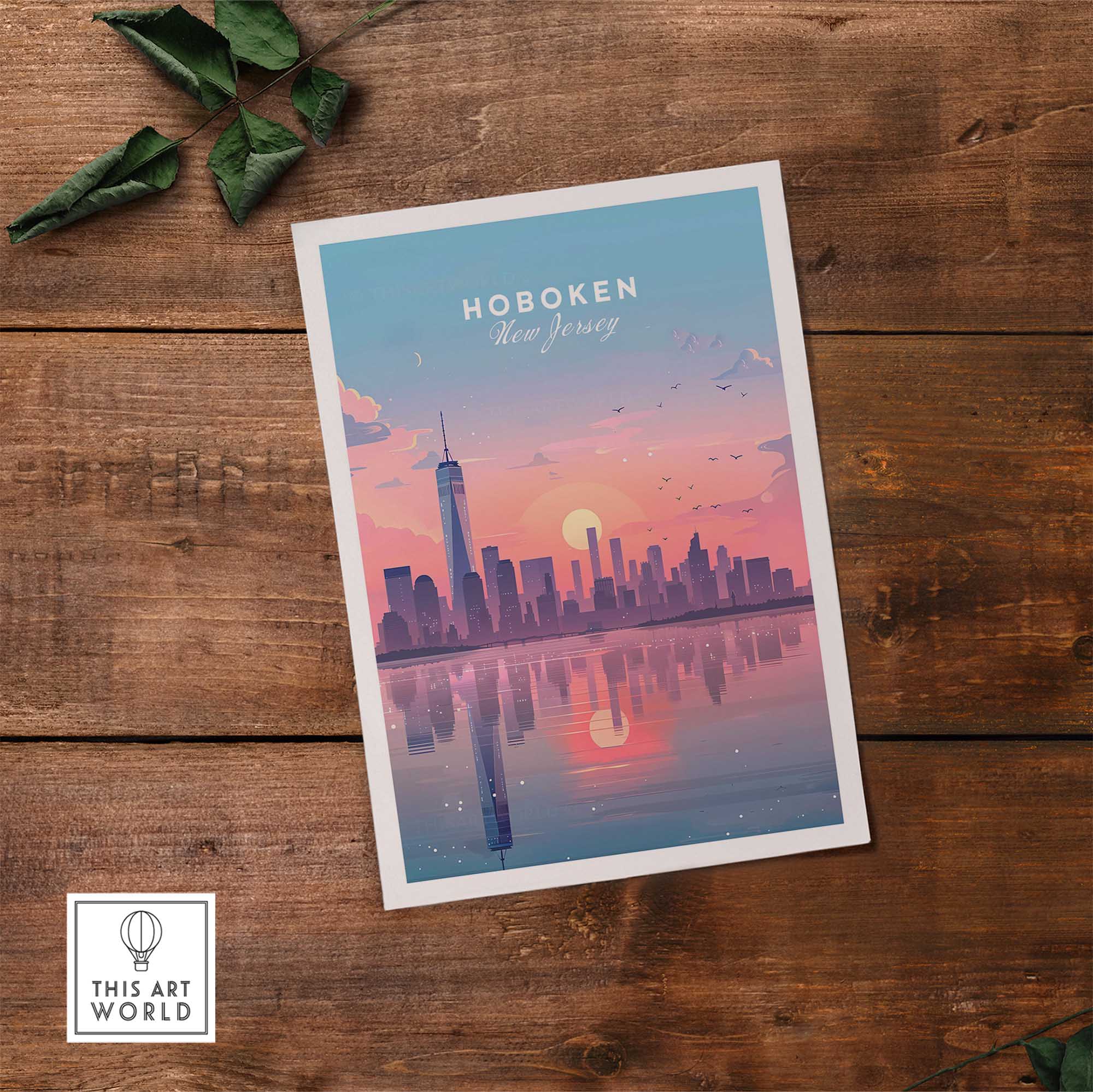 Hoboken Poster-This Art World
