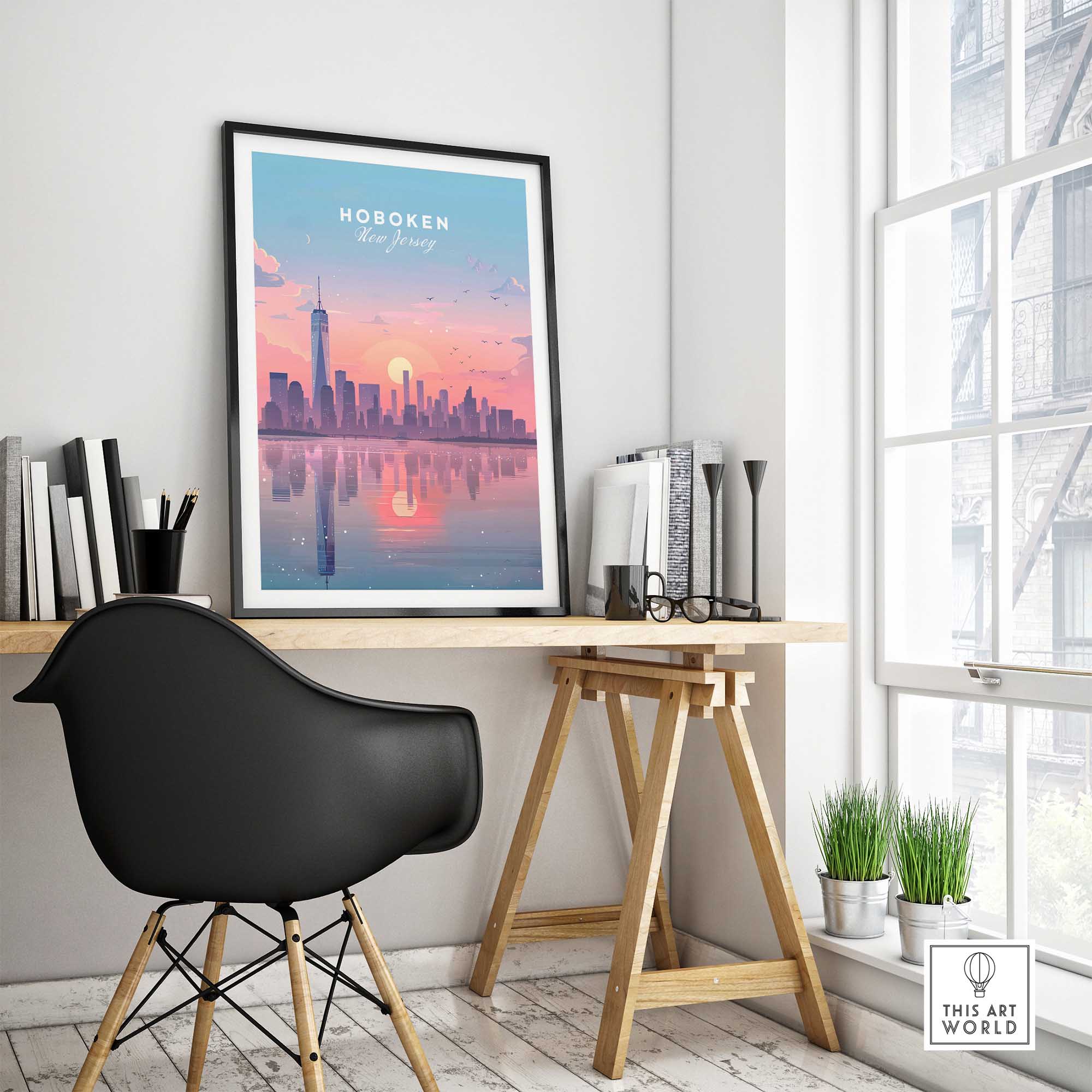 Hoboken Poster-This Art World