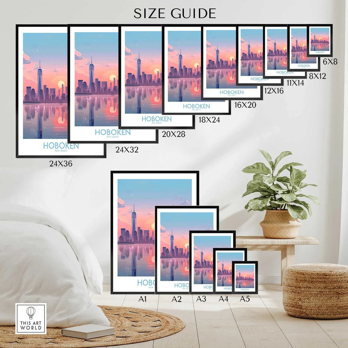 Hoboken Print-This Art World