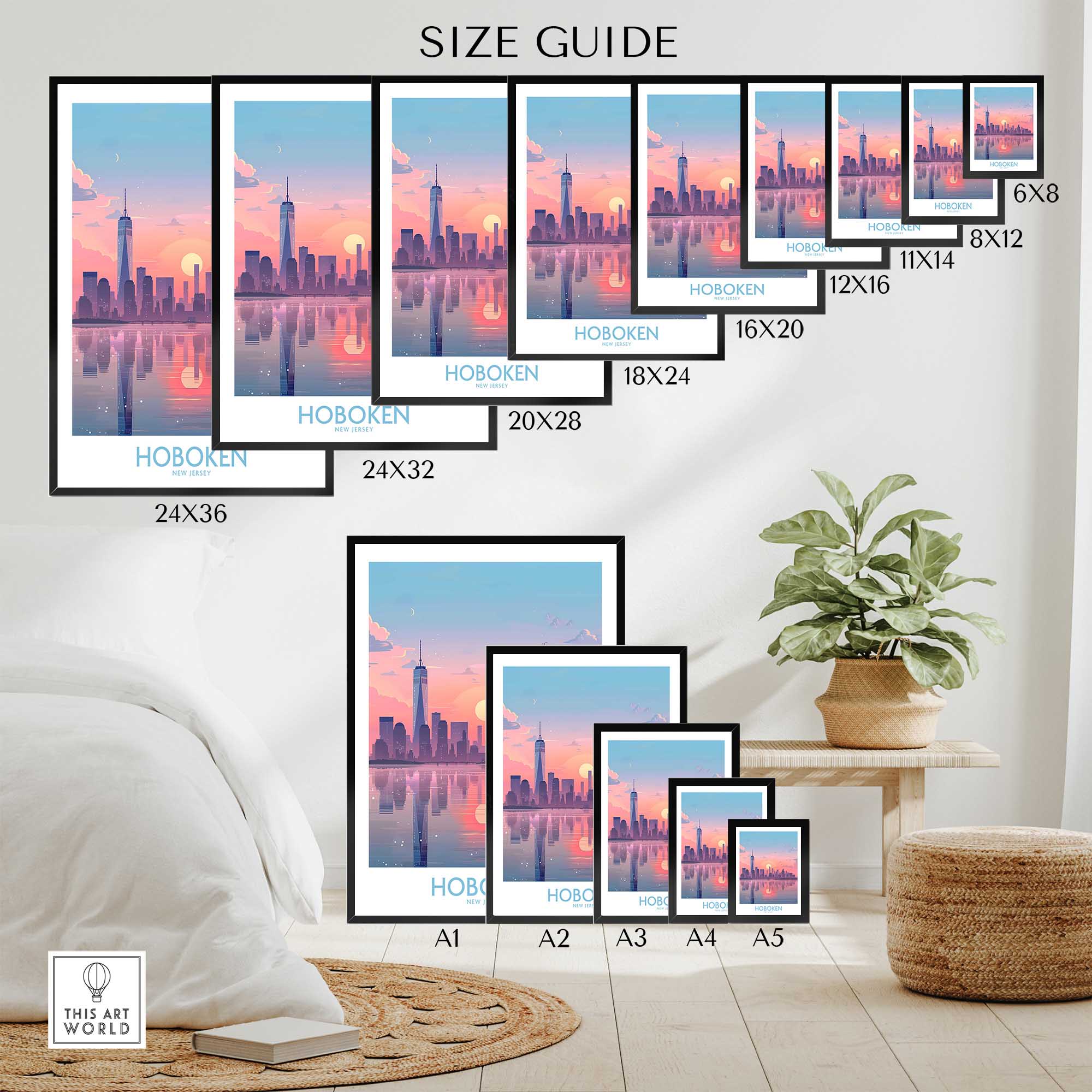 Hoboken Print-This Art World
