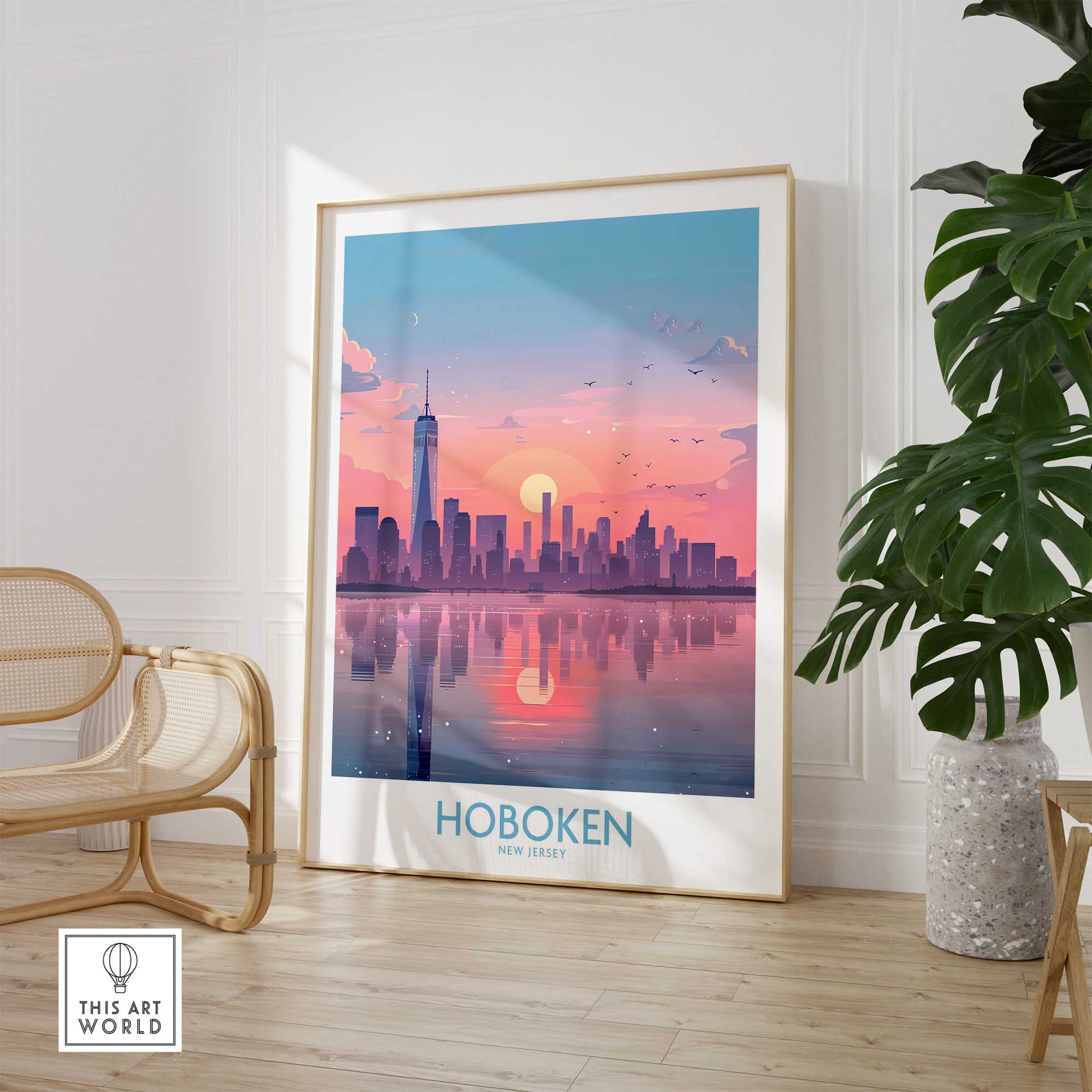 Hoboken Print-This Art World