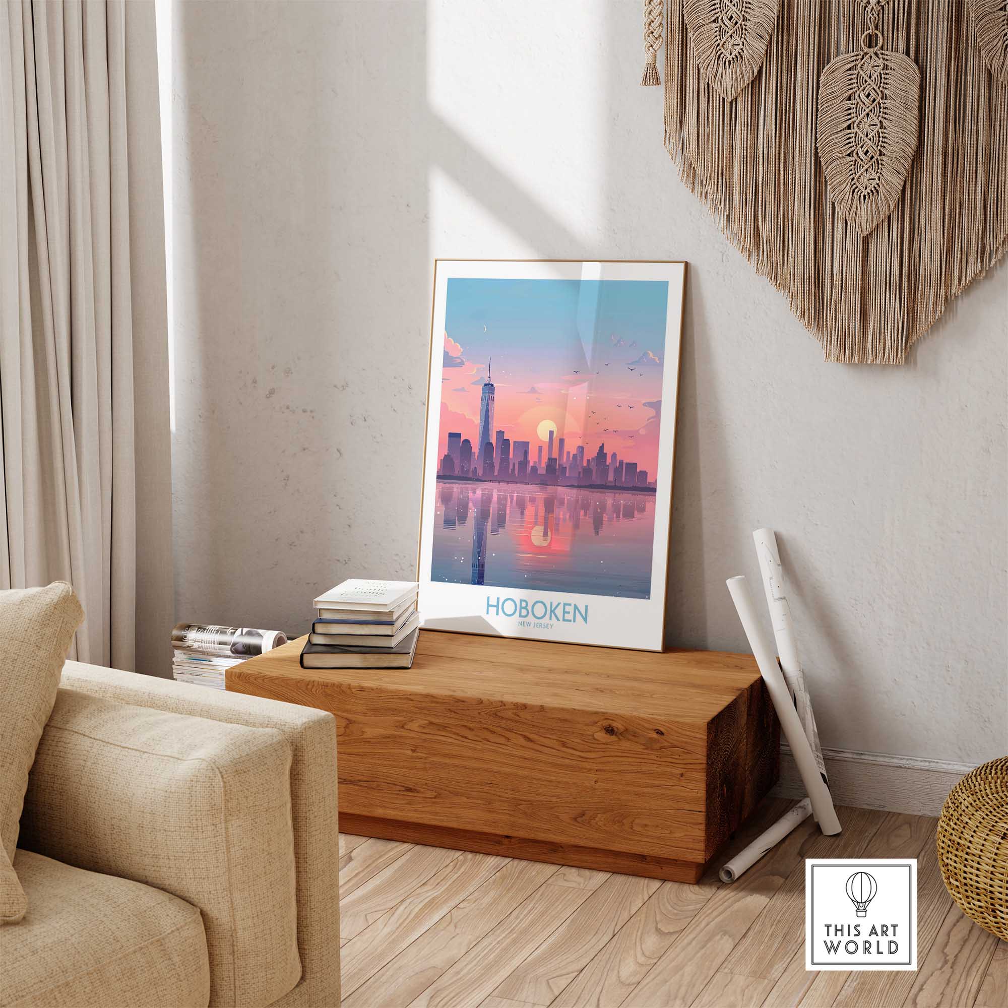 Hoboken Print-This Art World
