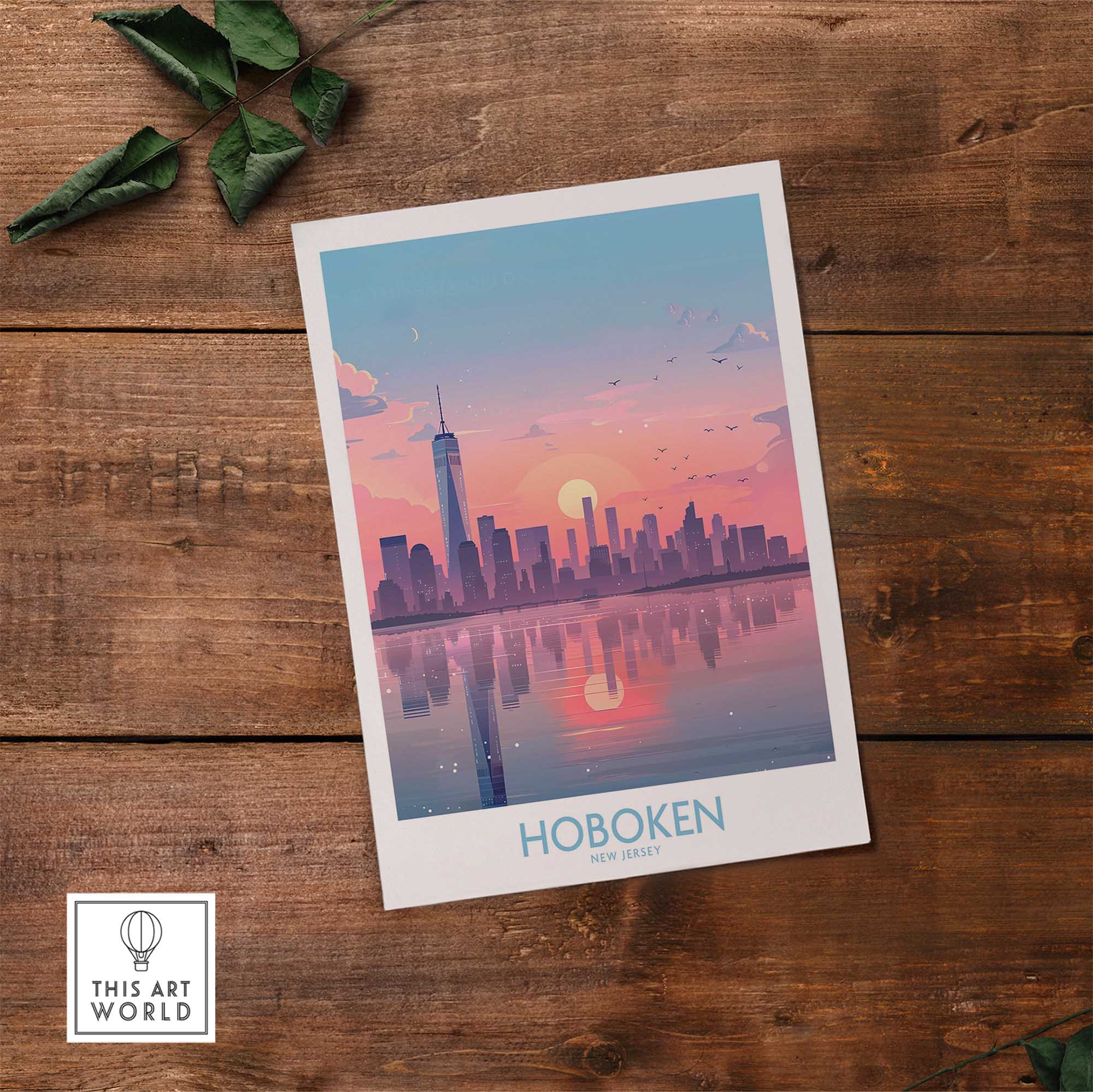 Hoboken Print-This Art World