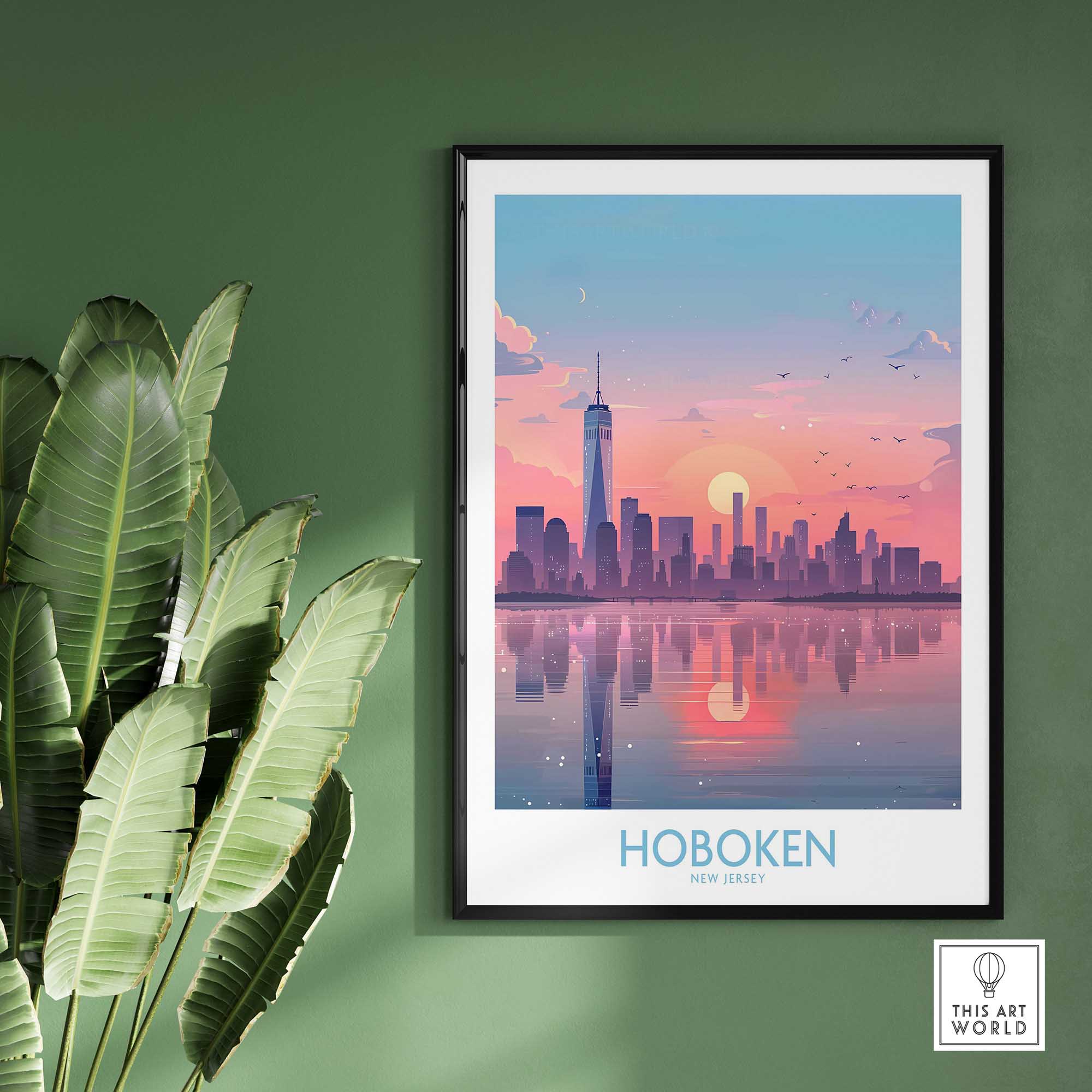 Hoboken Print-This Art World