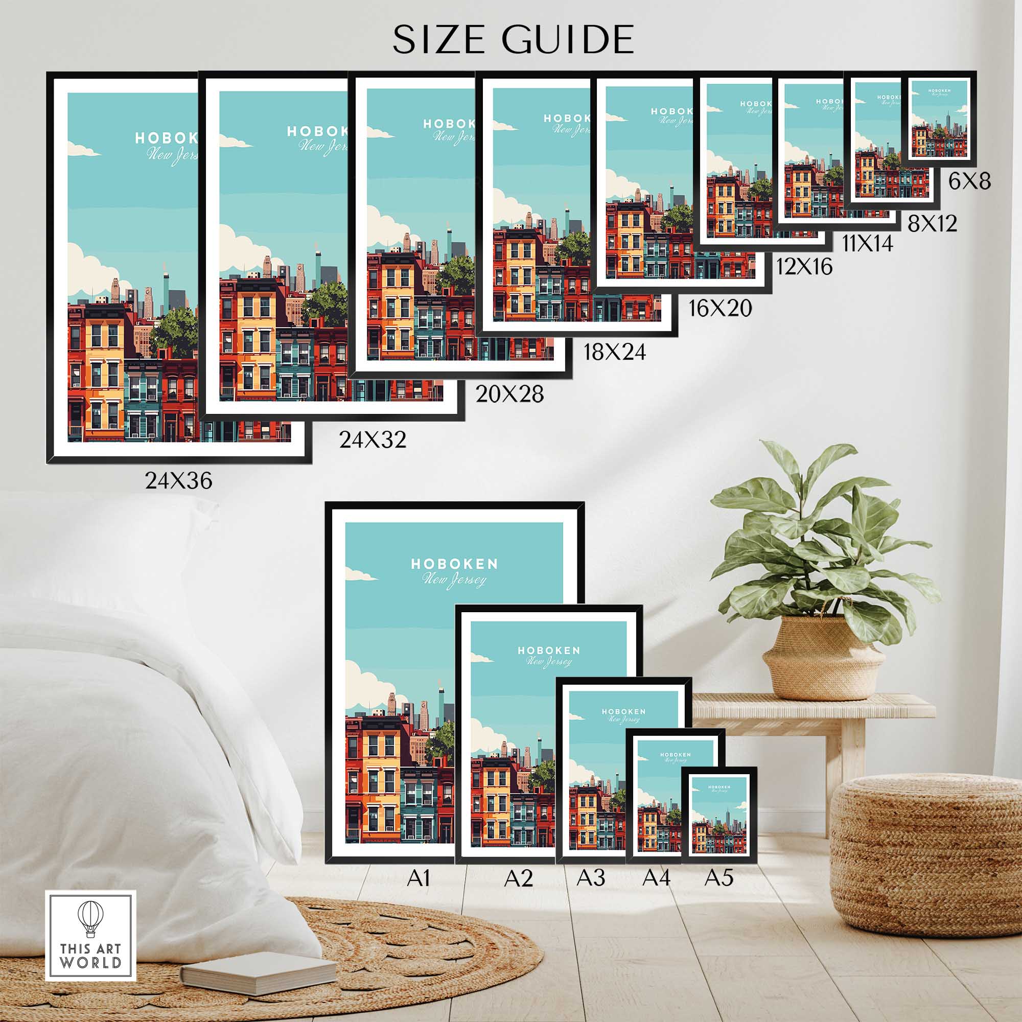 Hoboken Travel Poster-This Art World