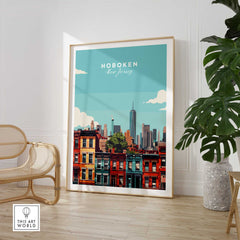 Hoboken Travel Poster-This Art World