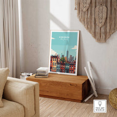 Hoboken Travel Poster-This Art World