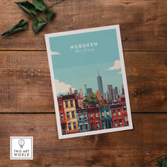 Hoboken Travel Poster-This Art World