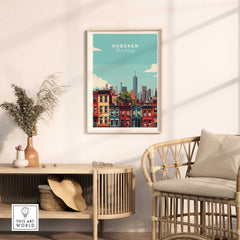 Hoboken Travel Poster-This Art World
