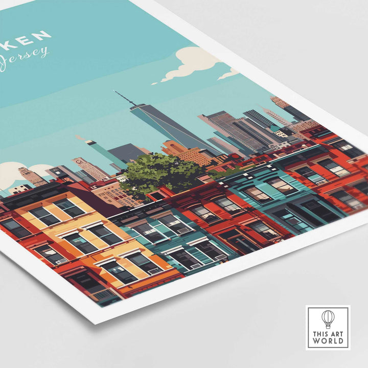Hoboken Travel Poster-This Art World