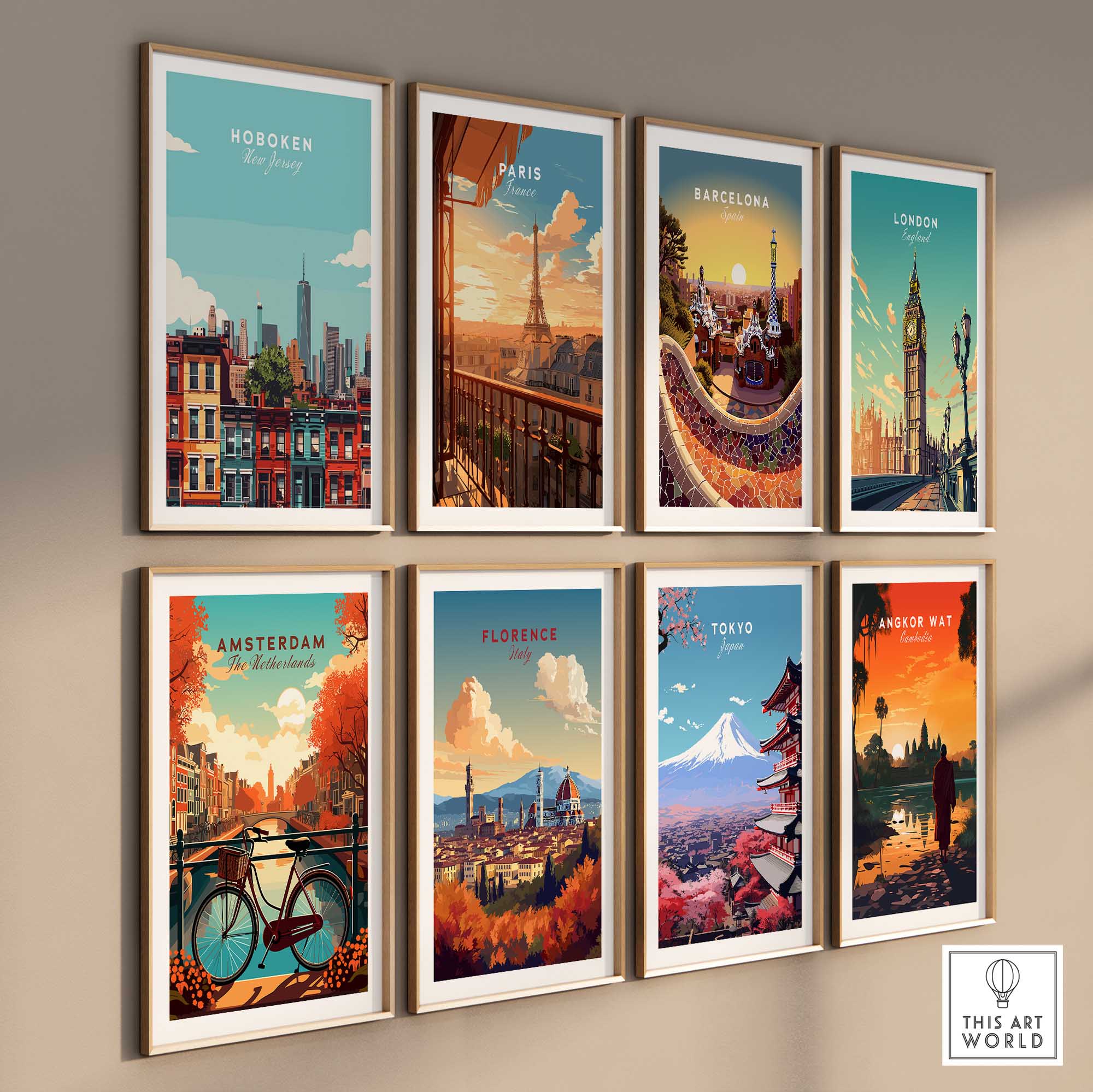 Hoboken Travel Poster-This Art World