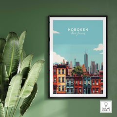 Hoboken Travel Poster-This Art World