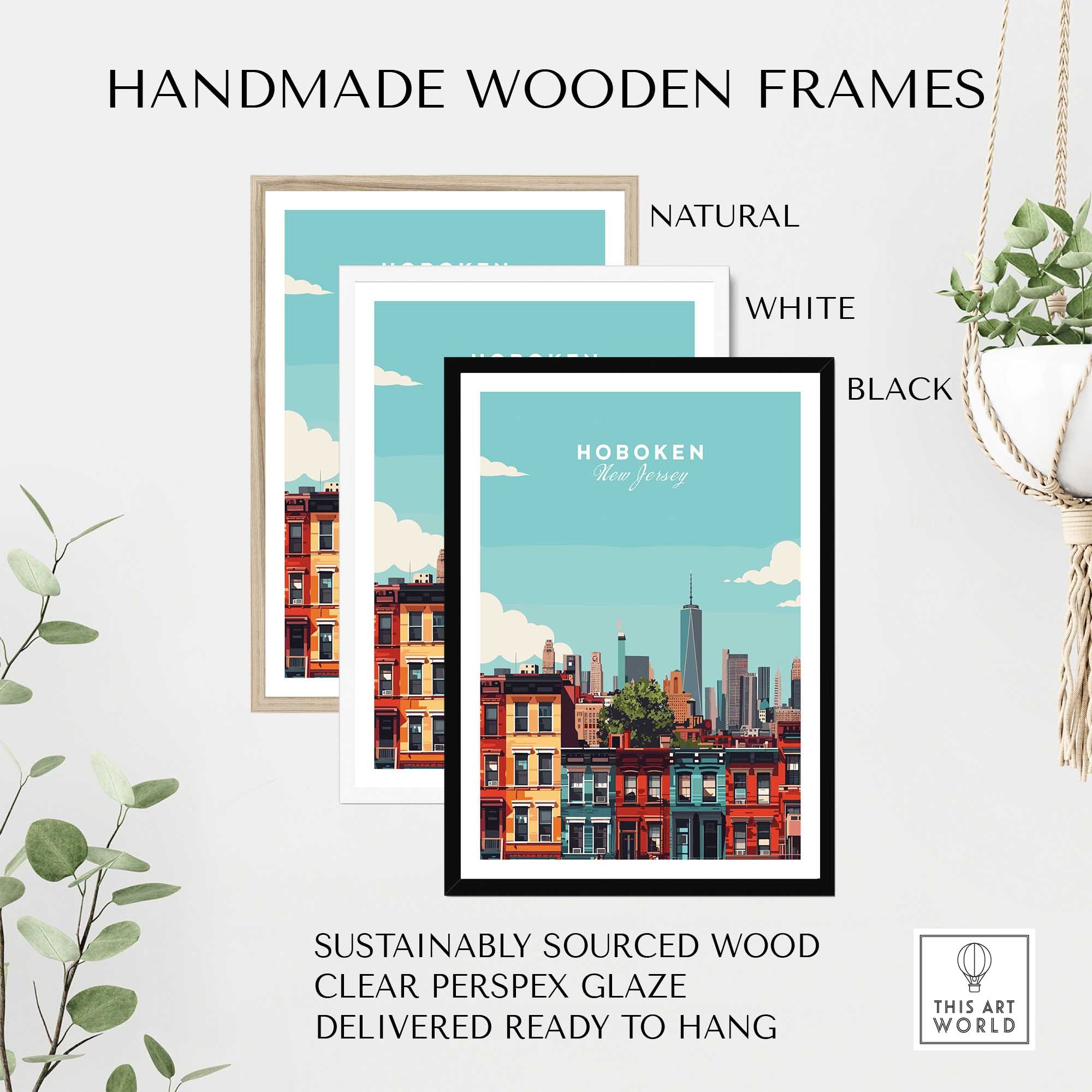 Hoboken Travel Poster-This Art World