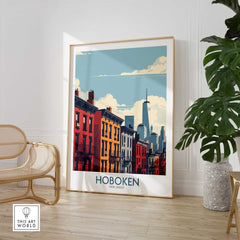 Hoboken Travel Poster NJ-This Art World