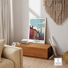 Hoboken Travel Poster NJ-This Art World