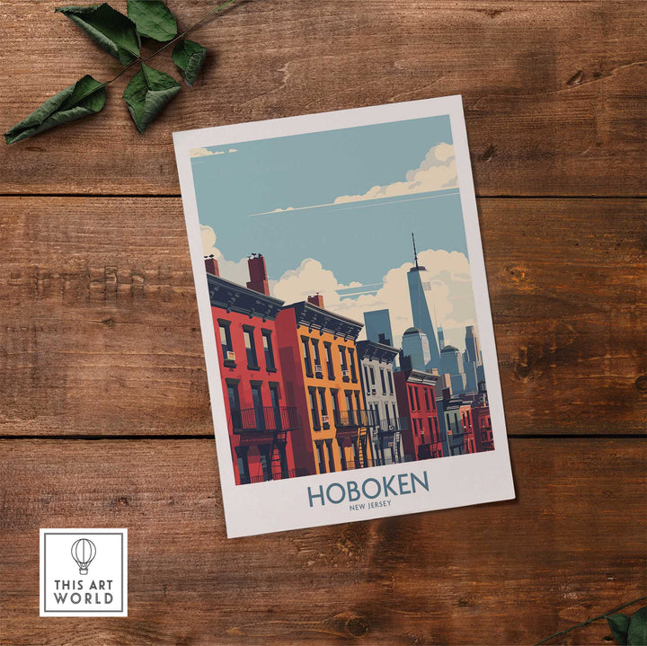Hoboken Travel Poster NJ-This Art World