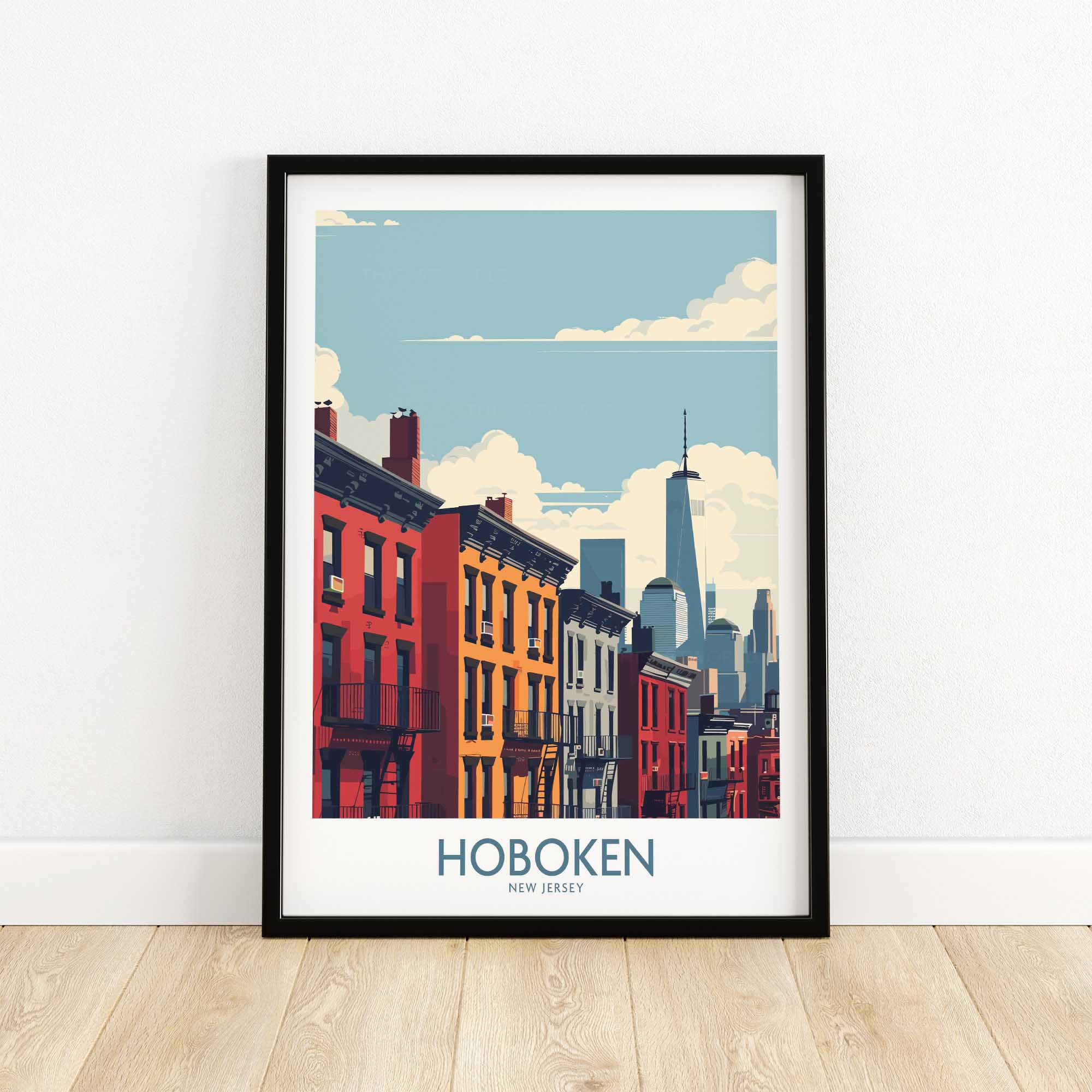 Hoboken Travel Poster NJ-This Art World
