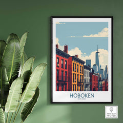 Hoboken Travel Poster NJ-This Art World