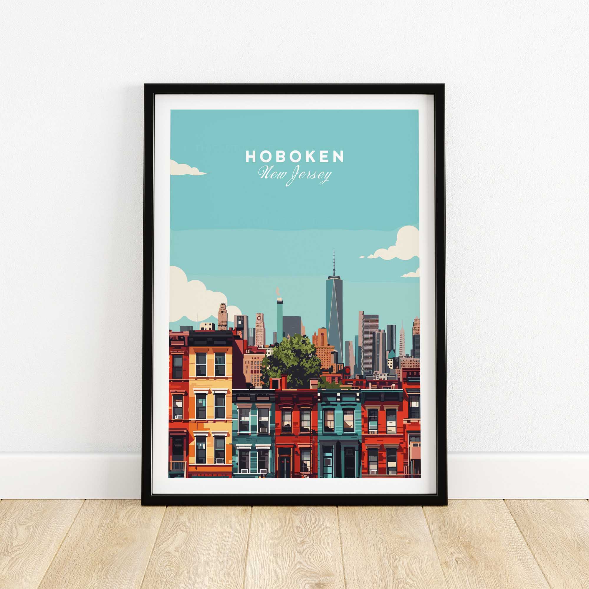 Hoboken Travel Poster-This Art World