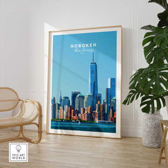 Hoboken Travel Print-This Art World