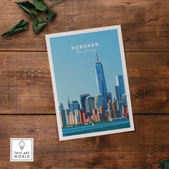 Hoboken Travel Print-This Art World
