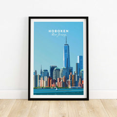 Hoboken Travel Print-This Art World