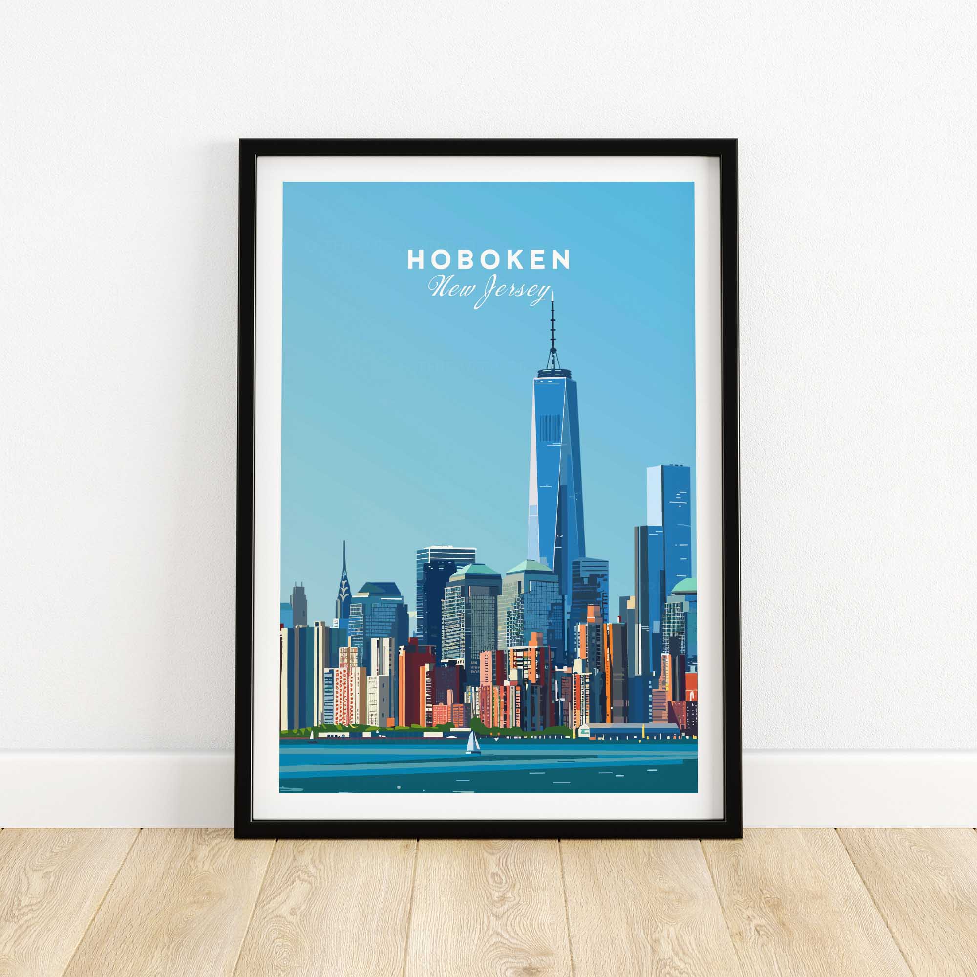 Hoboken Travel Print-This Art World