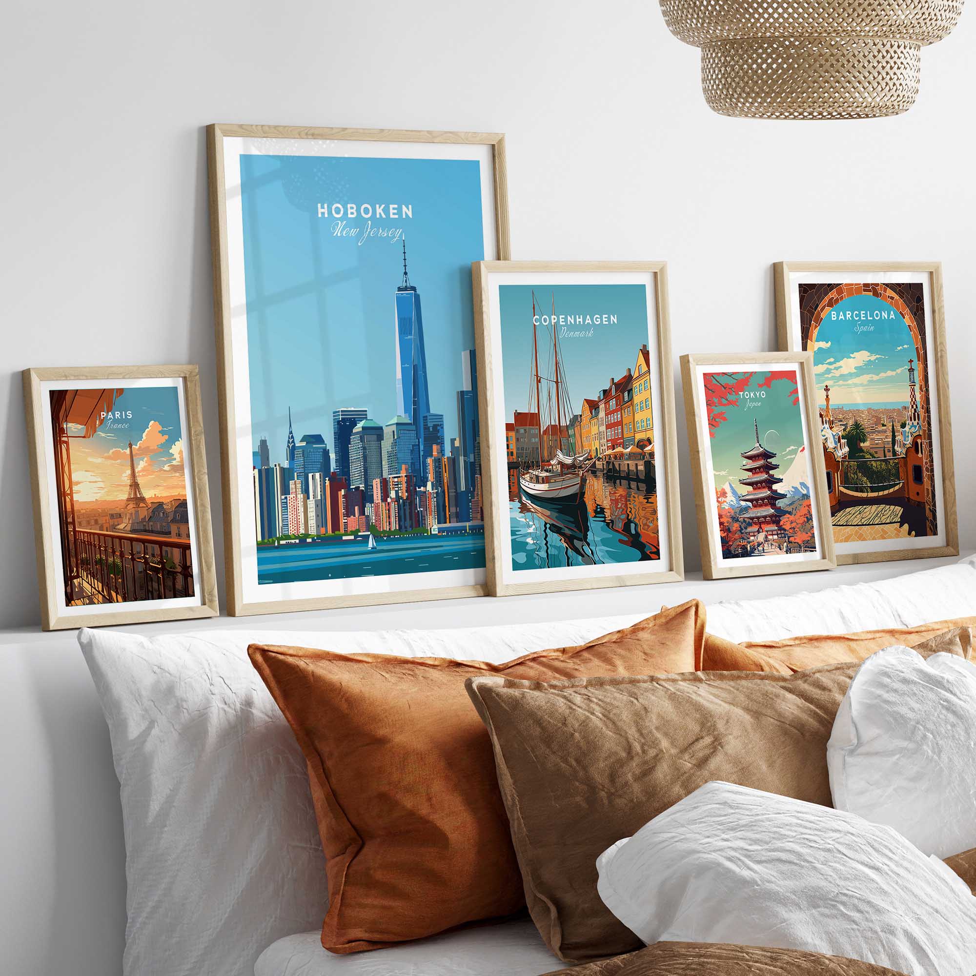 Hoboken Travel Print-This Art World
