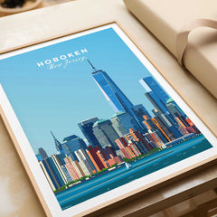 Hoboken Travel Print-This Art World