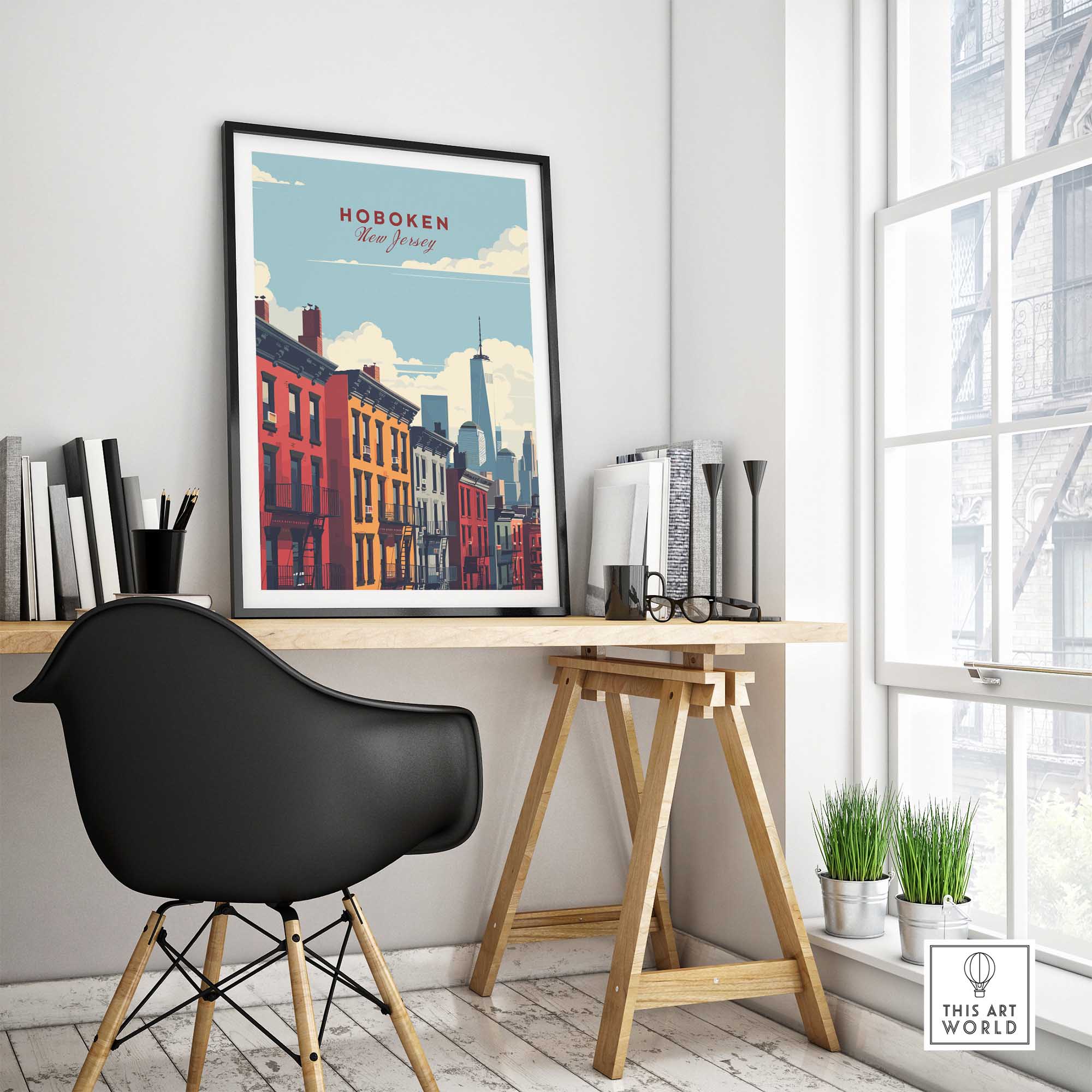 Hoboken Wall Art NJ-This Art World