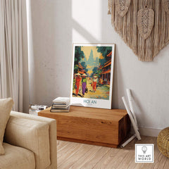 Hoi An Print part of our best collection or travel posters and prints - This Art World