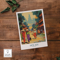 Hoi An Print part of our best collection or travel posters and prints - This Art World