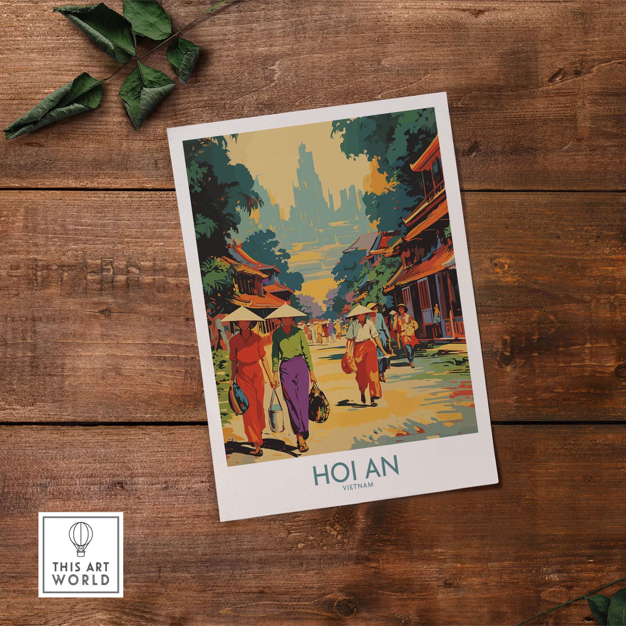 Hoi An Print part of our best collection or travel posters and prints - This Art World