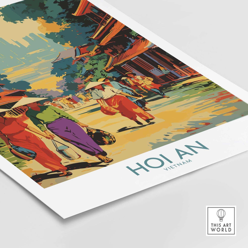 Hoi An Print part of our best collection or travel posters and prints - This Art World