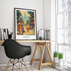 Hoi An Print part of our best collection or travel posters and prints - This Art World