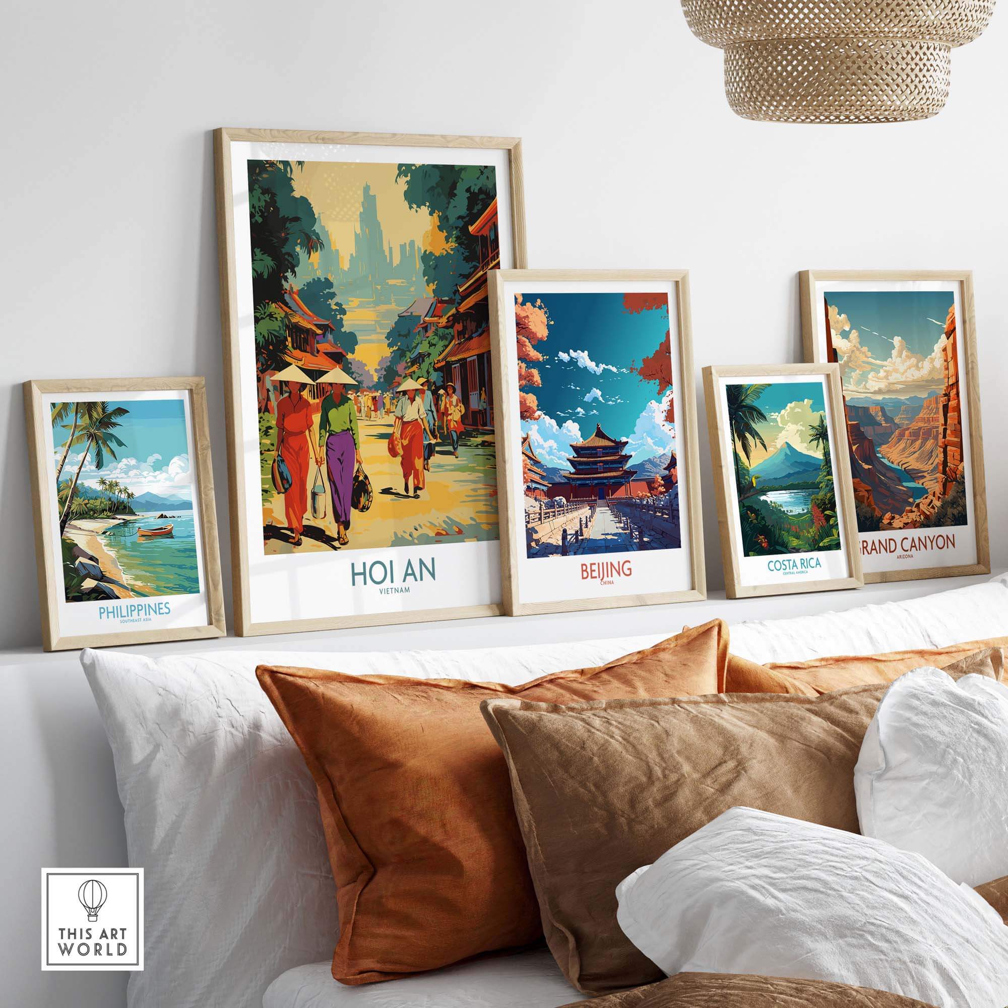 Hoi An Print part of our best collection or travel posters and prints - This Art World